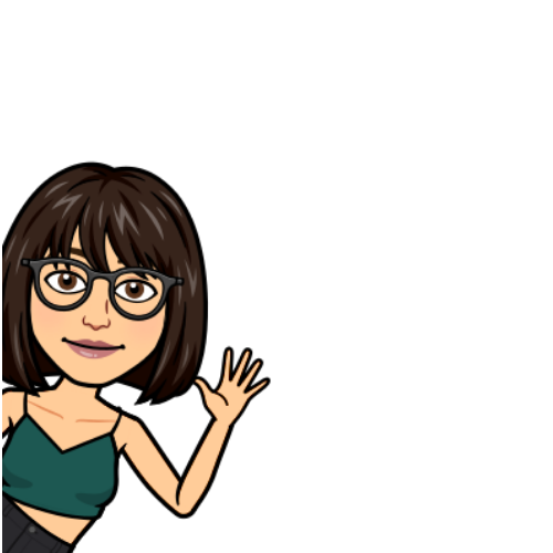 Rawan's Bitmoji waving hi